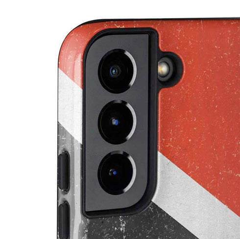 Trinidad and Tobagao Flag Distressed Galaxy S22 Plus Pro Case